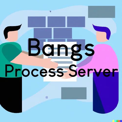 Bangs, TX Process Serving and Delivery Services