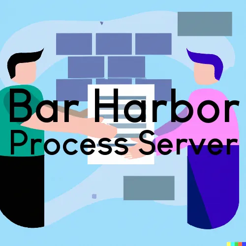Bar Harbor, Maine Process Servers and Field Agents
