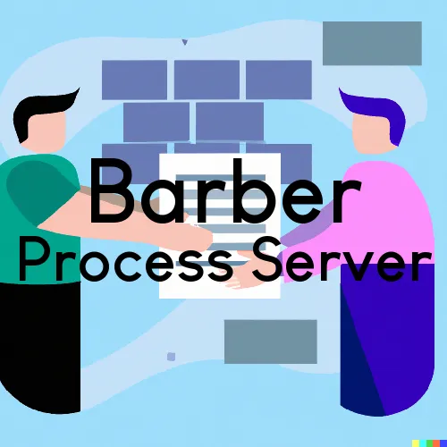 Barber, NC Process Server, “On time Process“ 