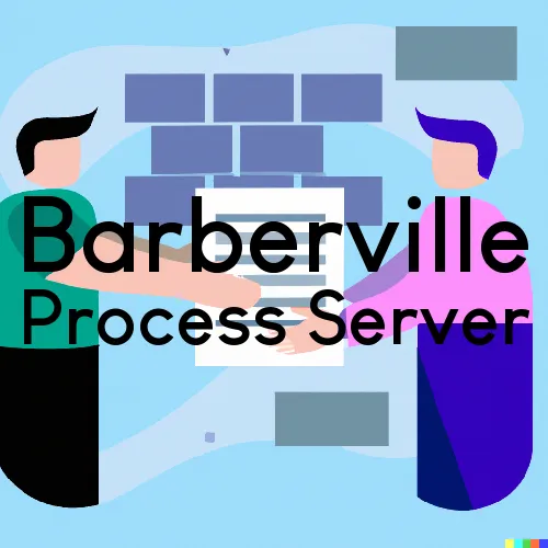 Barberville, Florida Process Servers for Registered Agents