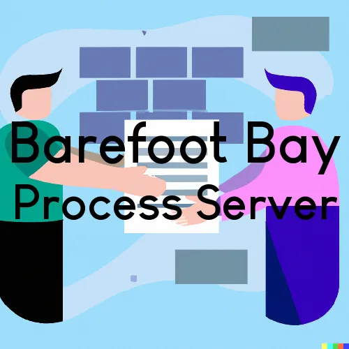 Barefoot Bay, Florida Process Server, “Rush and Run Process“ 
