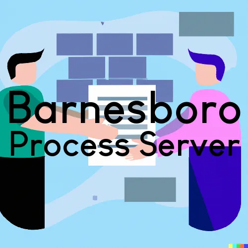 Barnesboro, Pennsylvania Court Couriers and Process Servers