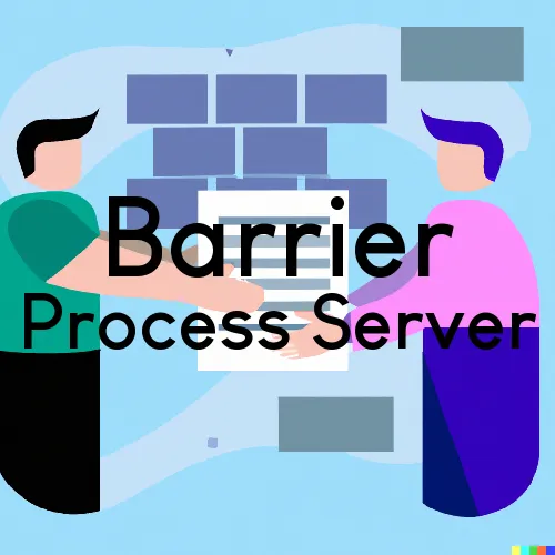 Barrier Process Server, “Process Servers, Ltd.“ 