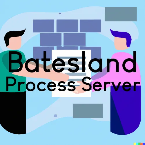 Batesland, SD Process Serving and Delivery Services