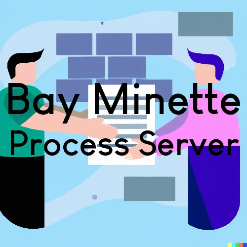 Process Servers in Zip Code Area 36507 in Bay Minette
