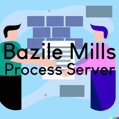Bazile Mills, NE Process Servers in Zip Code 68729