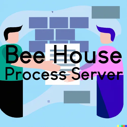 Bee House, TX Process Servers in Zip Code 76525