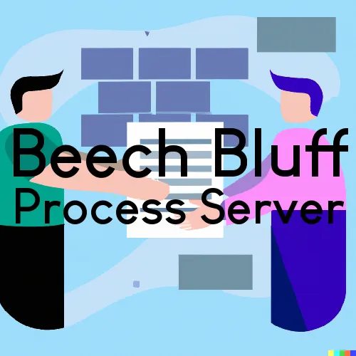 Beech Bluff Process Server, “Serving by Observing“ 