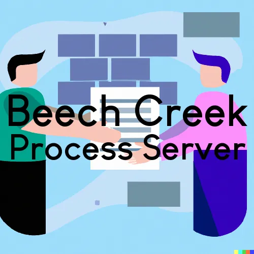 Beech Creek, Kentucky Process Servers