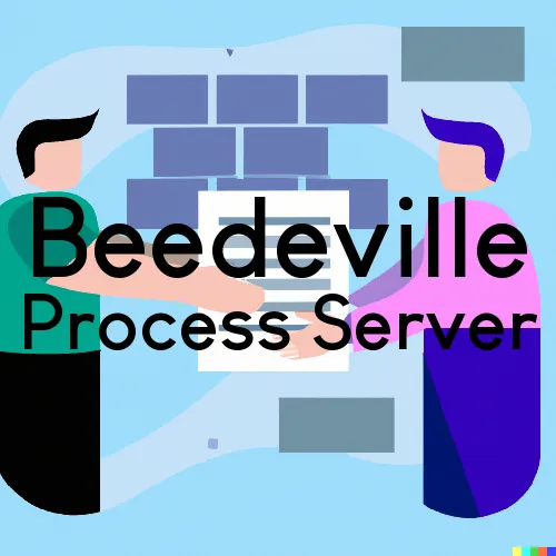 Beedeville Process Server, “Serving by Observing“ 