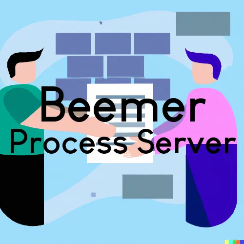 Beemer, NE Process Servers in Zip Code 68716