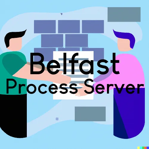 Belfast, Maine Process Servers