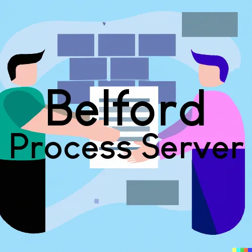 Belford, New Jersey Process Servers