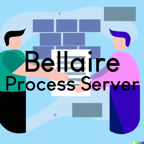 Bellaire Process Server, “Serving by Observing“ 
