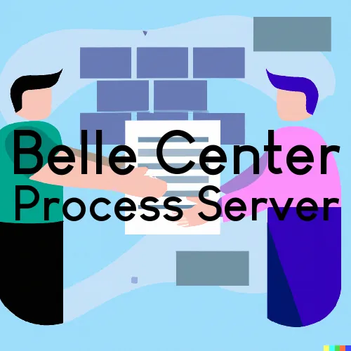 Belle Center, Ohio Process Servers and Field Agents