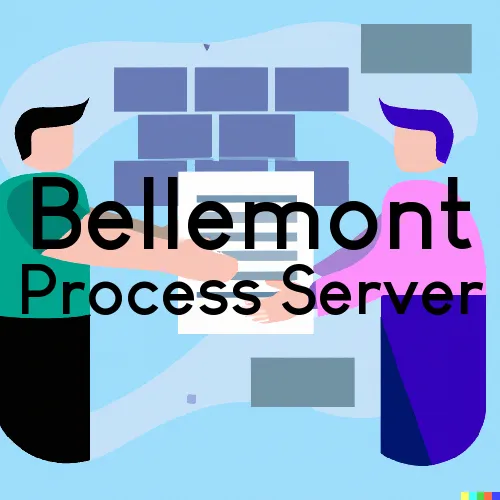 Bellemont, AZ Process Servers and Courtesy Copy Messengers