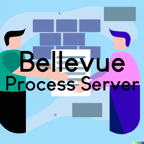 Bellevue, Washington Process Servers - Process Serving Services 