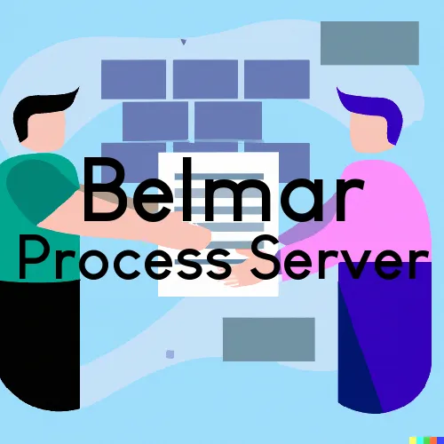 Belmar, New Jersey Process Servers