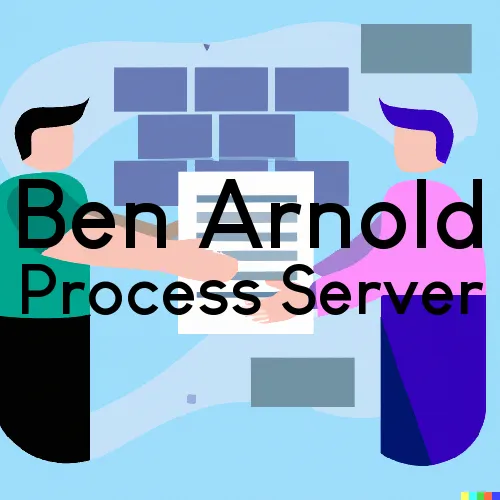 Ben Arnold, TX Process Servers in Zip Code 76519