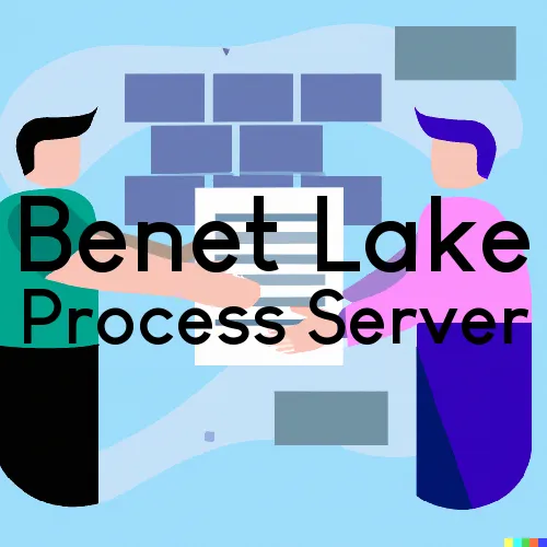Benet Lake, WI Process Servers in Zip Code 53102