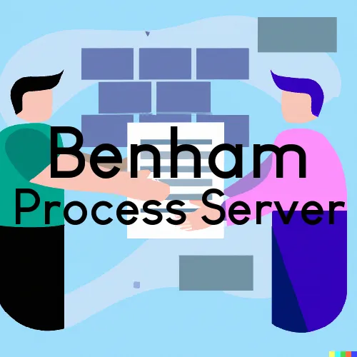 Benham, KY Process Server, “Gotcha Good“ 