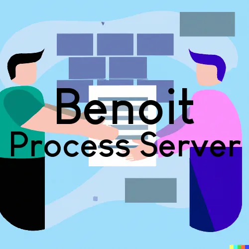 Benoit, Wisconsin Process Servers and Field Agents