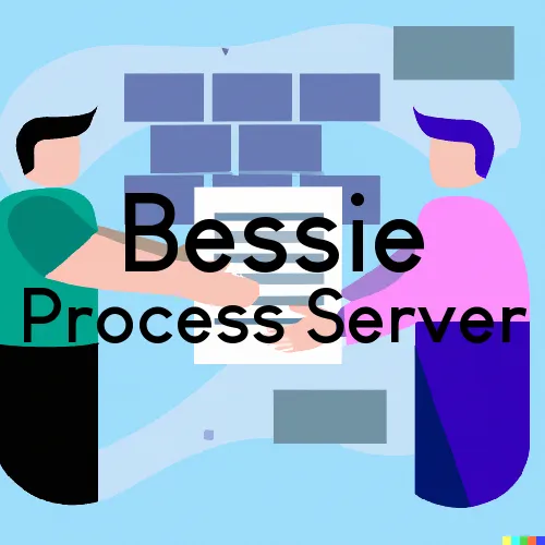 Bessie, OK Process Servers in Zip Code 73622