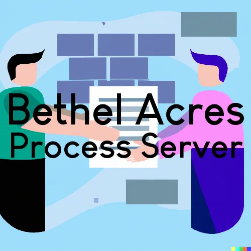Bethel Acres, Oklahoma Process Servers