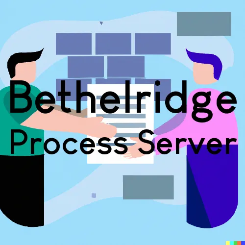 Process Servers in Bethelridge, Kentucky 