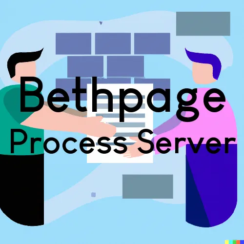 Site Map for Bethpage, New York Process Servers