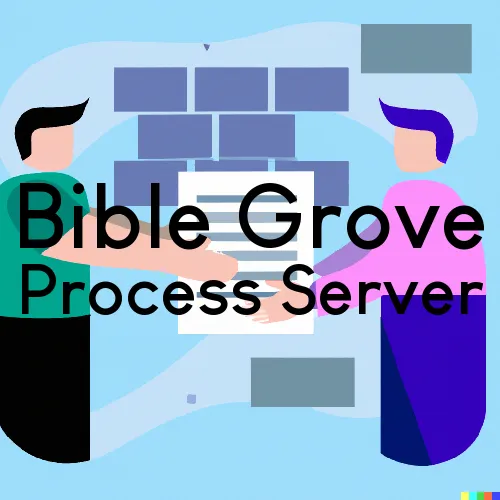 Bible Grove, Illinois Process Servers and Field Agents