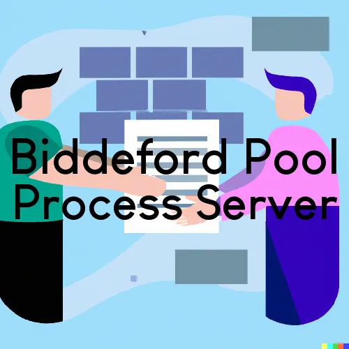 Biddeford Pool, ME Process Server, “Thunder Process Servers“ 