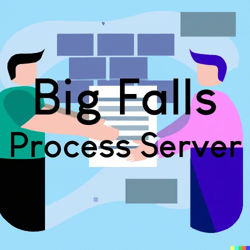 Big Falls, Wisconsin Process Servers