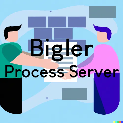 Bigler, Pennsylvania Process Servers
