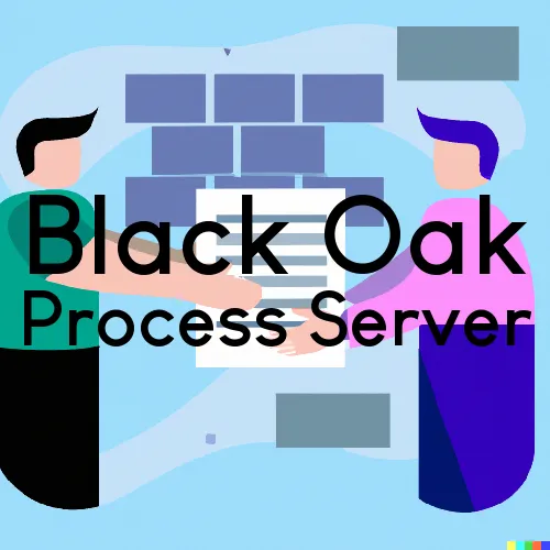Black Oak, AR Process Servers in Zip Code 72414