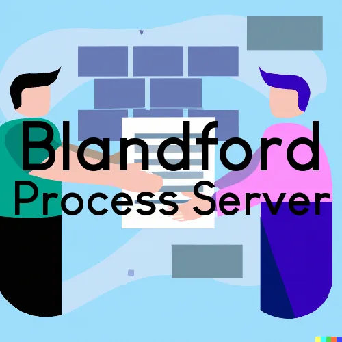 Blandford, Massachusetts Process Servers