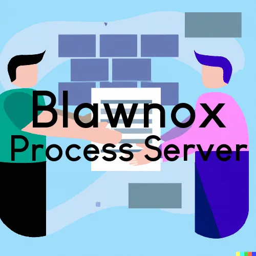 Blawnox, Pennsylvania Process Servers