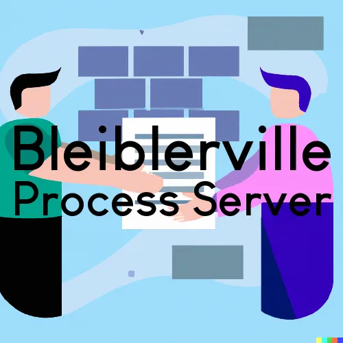 Bleiblerville, Texas Process Servers