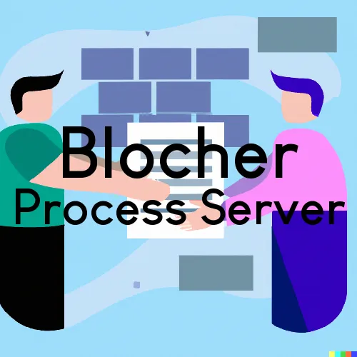 Blocher Process Server, “Alcatraz Processing“ 