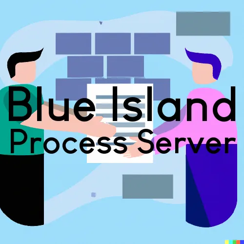 Blue Island Process Server, “Serving by Observing“ 