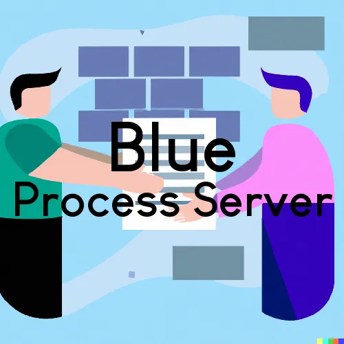 Blue Process Server, “Judicial Process Servers“ 