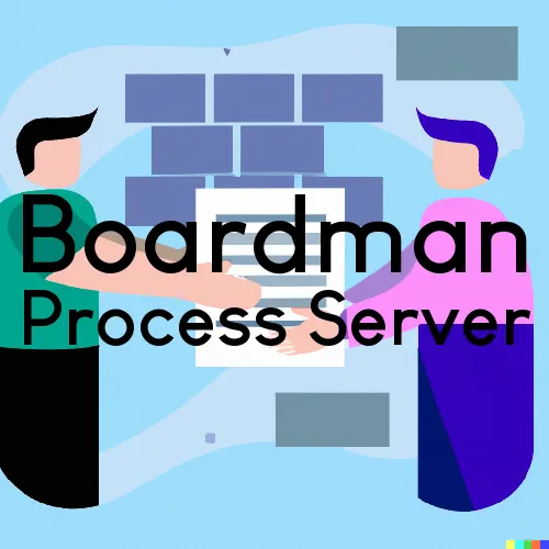 Boardman, Oregon Process Servers