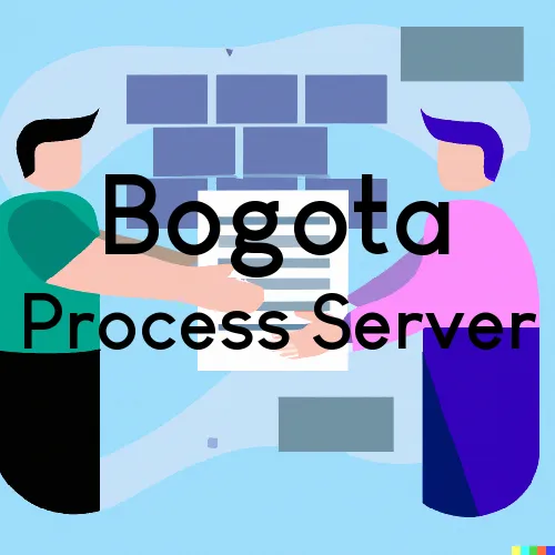 Bogota, Tennessee Process Servers