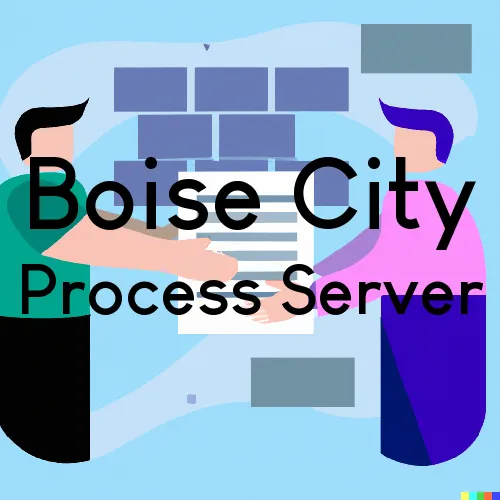 Boise City Process Server, “Chase and Serve“ 