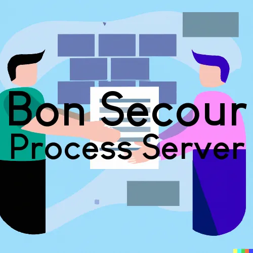 Process Servers in Zip Code Area 36511 in Bon Secour