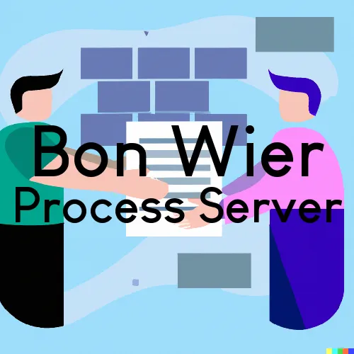 Bon Wier, TX Process Server, “Highest Level Process Services“ 
