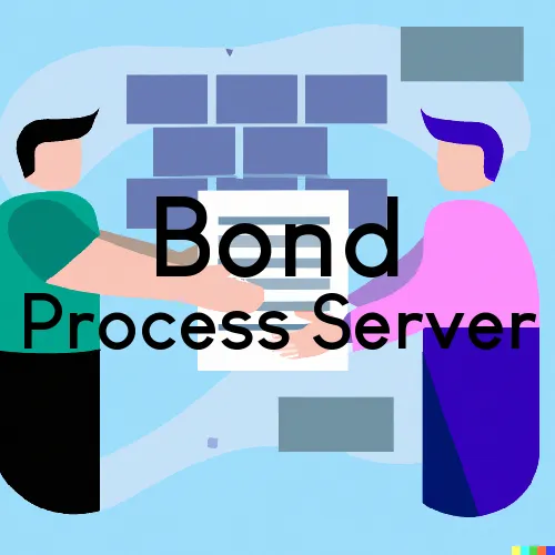 Bond, CO Process Servers in Zip Code 80423