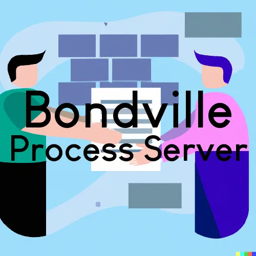 Bondville, Vermont Process Servers