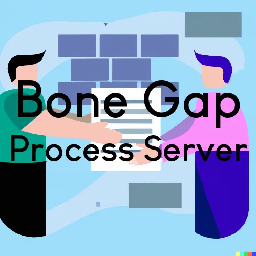 Bone Gap, IL Process Server, “Server One“ 