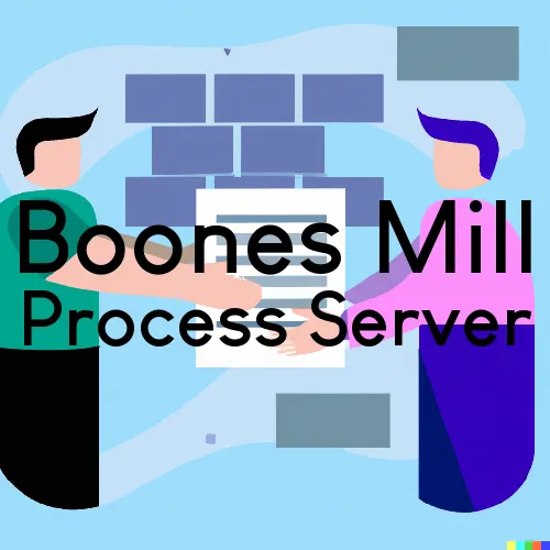 Boones Mill, VA Process Server, “Rush and Run Process“ 